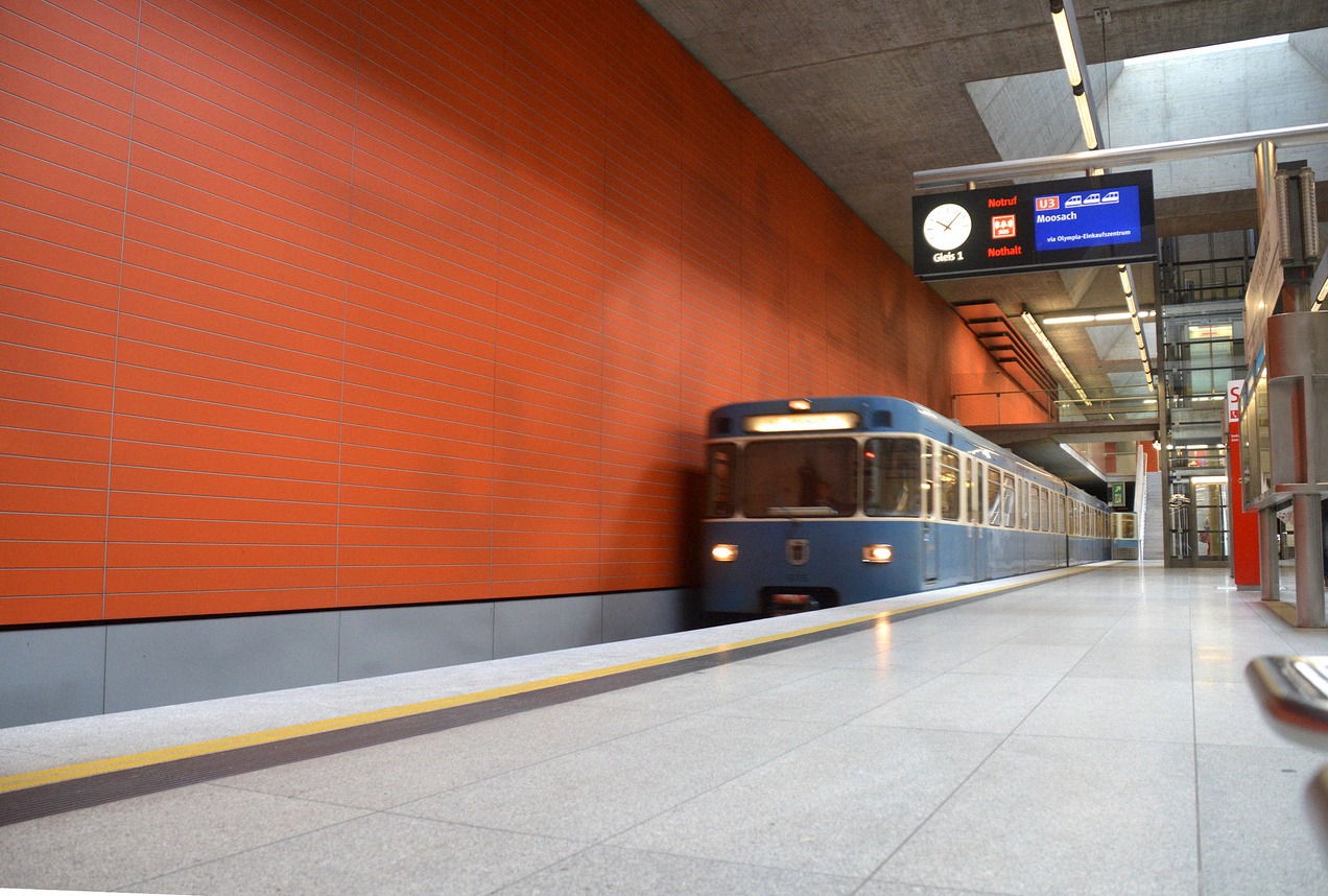 Tunnelbanestation i München